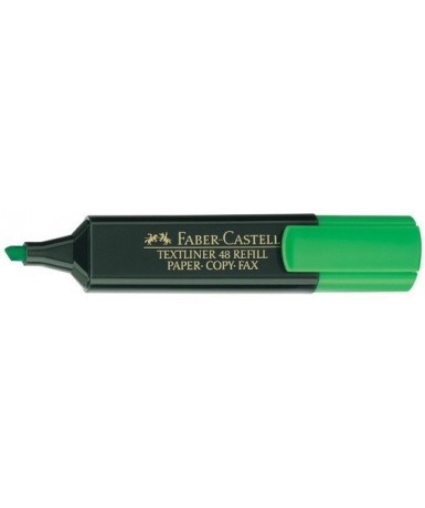 Rotulador fluorescente - Verde - 10 unidades