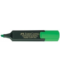 Rotulador fluorescente - Verde - 10 unidades