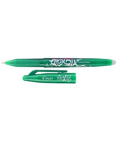 Bolígrafo borrable frixion pilot verde