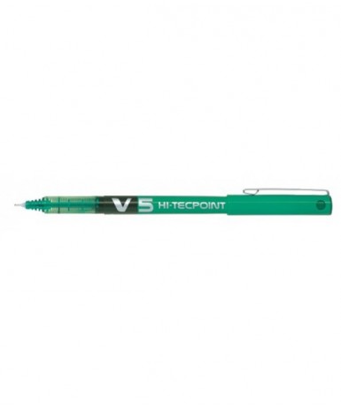 Bolígrafo pilot V5 verde