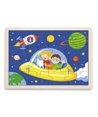 Puzle 16 piezas Platillo volante