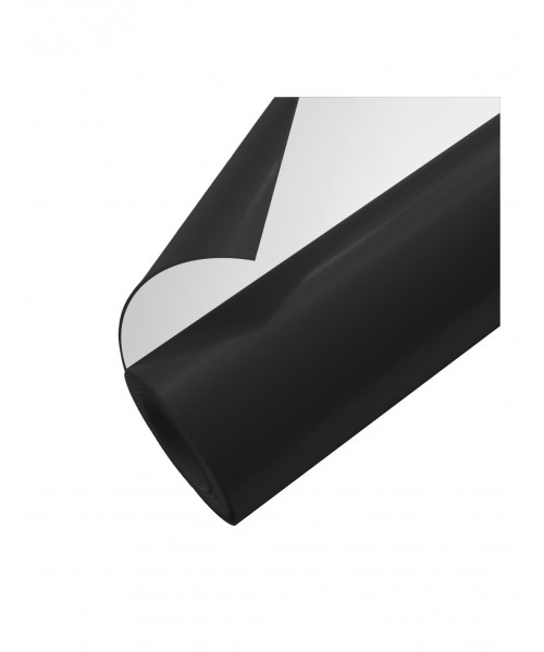 Papel Charol 25 pliegos negro