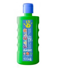 Pintura de dedos PlayColor botella - Verde