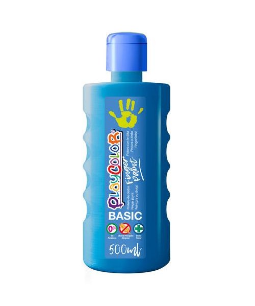Pintura de dedos PlayColor botella - Azul