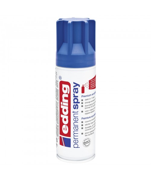 Spray permanente Edding 200 ml. Azul mate