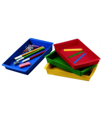 Bandejas portalapiceros unicolor 10 und. Rojas