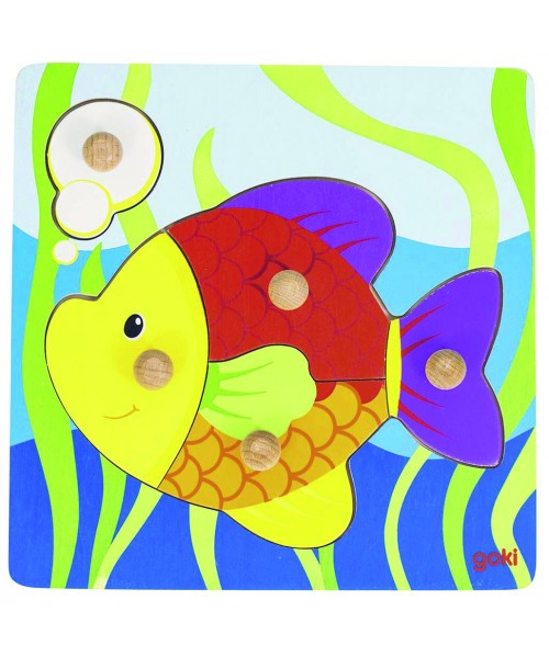 Encaje pez - 5 piezas