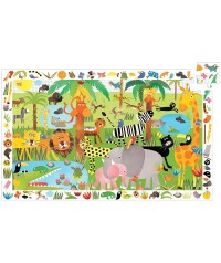 Puzle observación jungla - 35 piezas