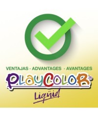Témpera líquida Playcolor - Marrón