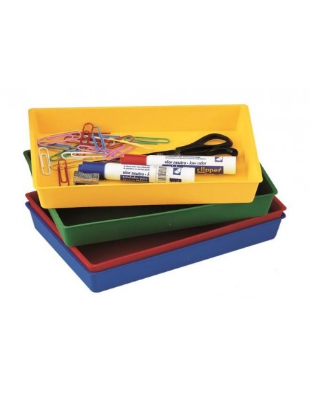 Bandejas portalapiceros unicolor 10 und. Amarillas