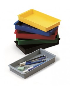 Bandejas portalapiceros unicolor 10 und. Amarillas 2