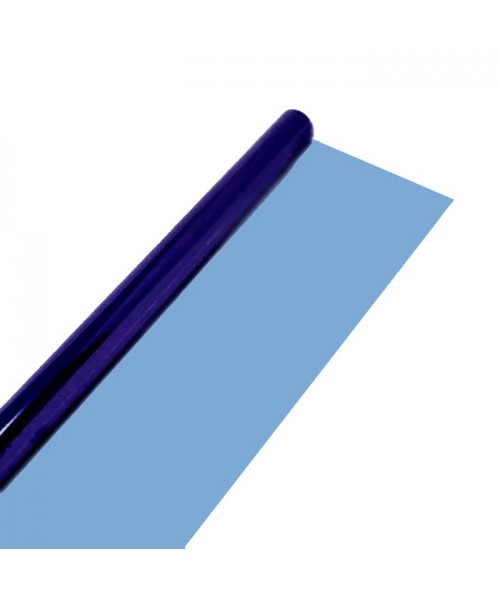 Papel Celofán azul