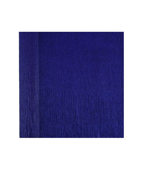 Rollo de papel crespón de 250x50cm azul marino
