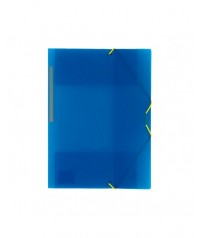 Carpetas translúcidas - Azules