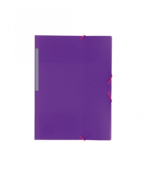 Carpetas translúcidas - Moradas