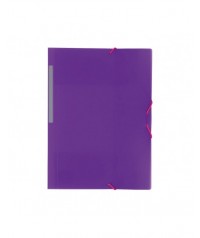 Carpetas translúcidas - Moradas