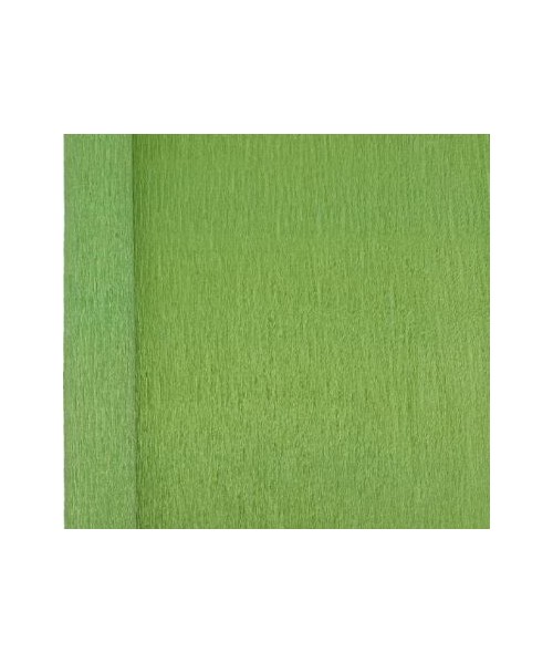 Rollo de papel crespón de 250x50cm verde oscuro
