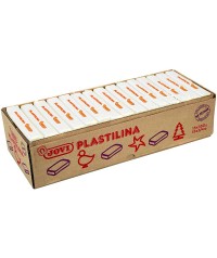 Caja 15 Plastilinas 72 Blanca 350 gr. Jovi