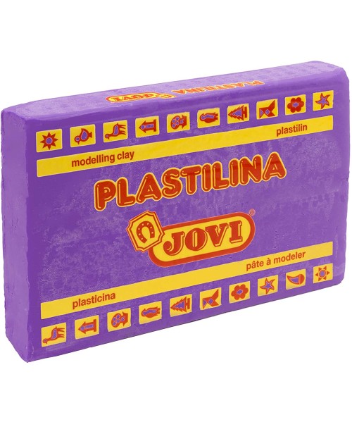Caja 15 Plastilinas 72 Lila 350 gr. Jovi 2