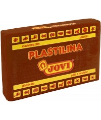 Caja 15 Plastilinas 72 Marrón 350 gr. Jovi