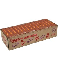 Caja 15 Plastilinas 72 Marrón 350 gr. Jovi
