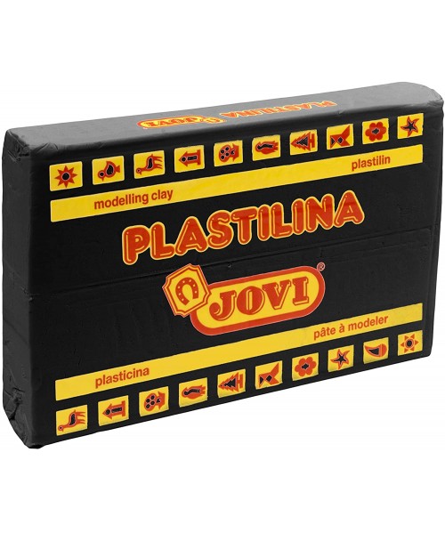 Caja 15 Plastilinas 72 Negra 350 gr. Jovi 2
