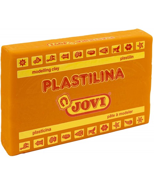 Caja 15 Plastilinas 72 Naranja 350 gr. Jovi 2
