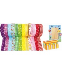 Pack 12 Cintas adhesivas de tela