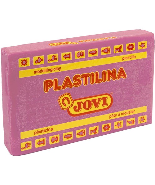 Caja 15 Plastilinas 72 Rosa 350 gr. Jovi 2