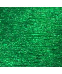 Rollo papel crespón verde metalizado 250x50 cm