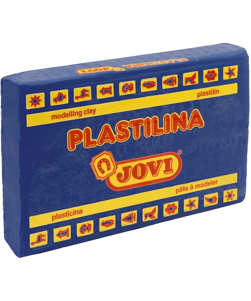 Caja 15 Plastilinas 72 Azul oscuro 350 gr. Jovi 2