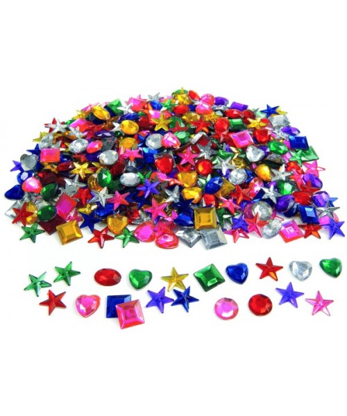 570 Piezas decorativas brillantes diferentes formas y... 2