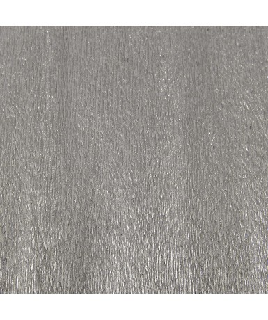 Rollo papel crespón plata metalizado 250x50 cm