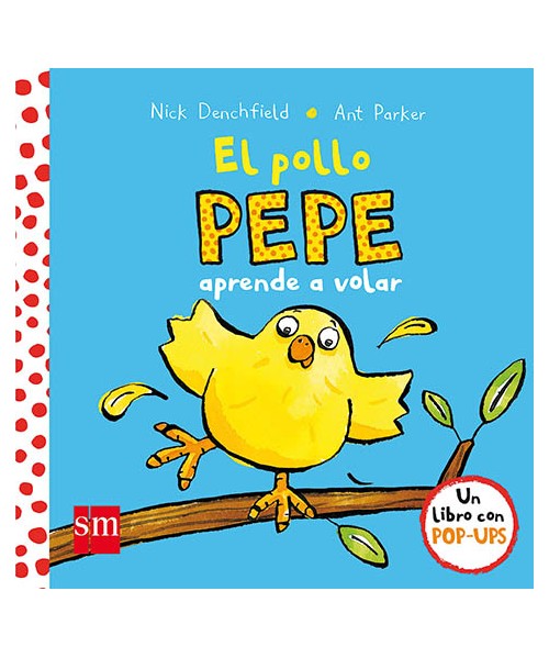 El pollo Pepe aprende a volar