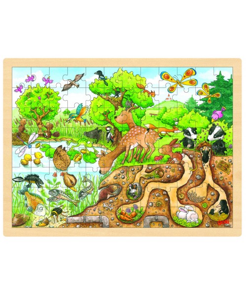 Puzle naturaleza - 96 piezas