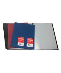 Carpetas 40 fundas azul plástico A4
