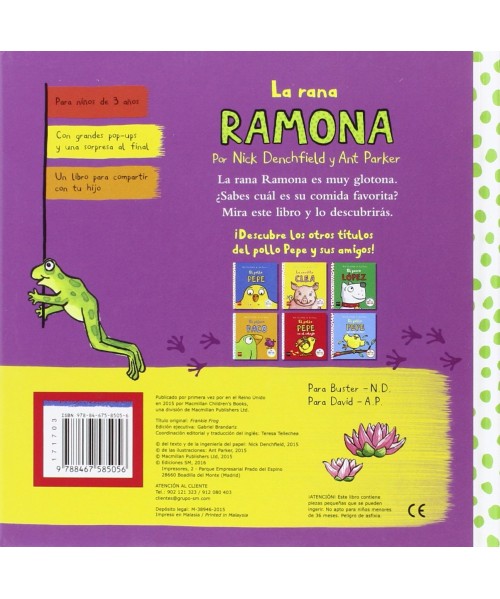 El pollo Pepe y sus amigos. La rana Ramona 2