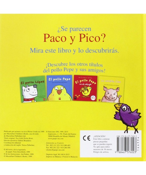 El pollo Pepe y sus amigos. El pájaro Paco 2