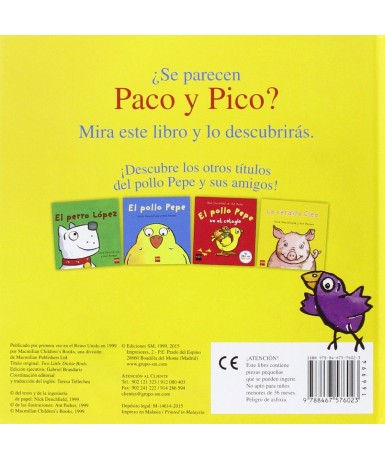El pollo Pepe y sus amigos. El pájaro Paco