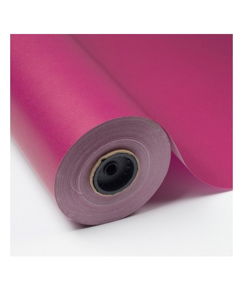 Bobina de Papel Kraft continuo 10 kilos fucsia