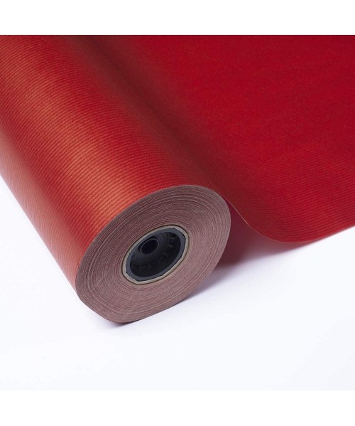 Bobina de Papel Kraft continuo 10 kilos rojo
