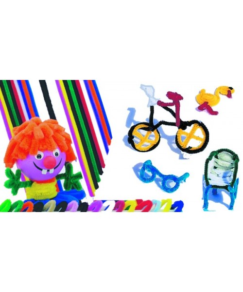 Bolsa 100 escobillones colores surtidos