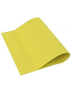 10 Láminas goma eva 40x60 cm. Amarillo