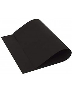 10 Láminas goma eva 40x60 cm. Negro