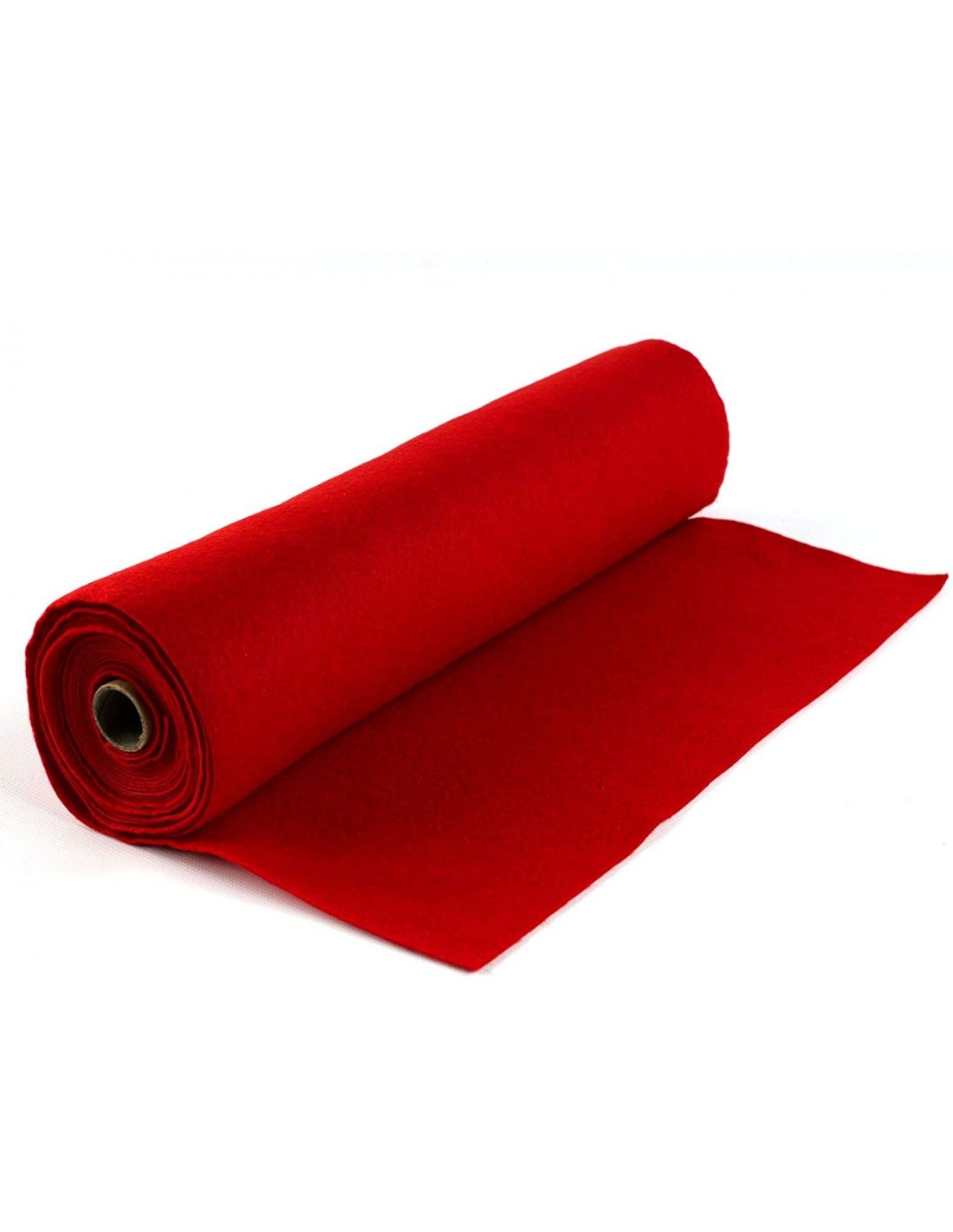 Rollo tela de fieltro Rojo 50X180 cm