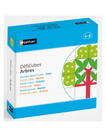 16 Minicubos arboles