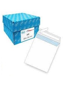 Sobre bolsa blanco cuartilla