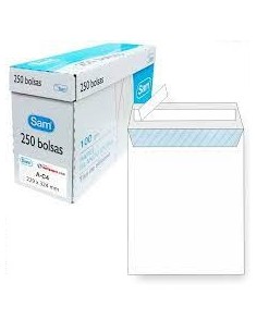 Sobre bolsa blanco DIN-A4