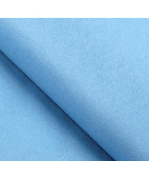 Papel seda mano 25 pliegos azul claro 2