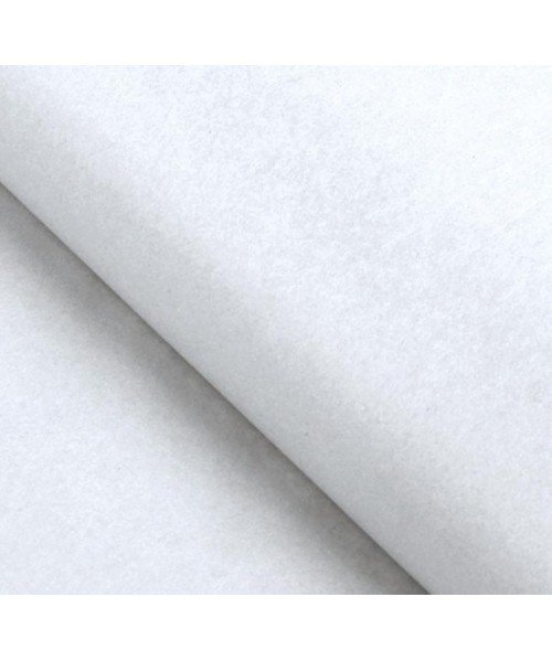 Papel seda mano 25 pliegos blanco